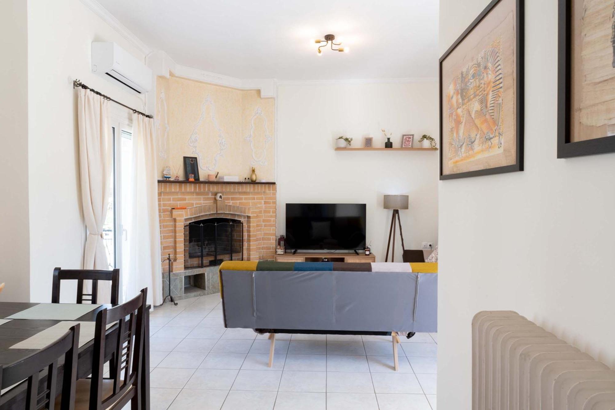 Cozy Greek Apartment Афины Экстерьер фото